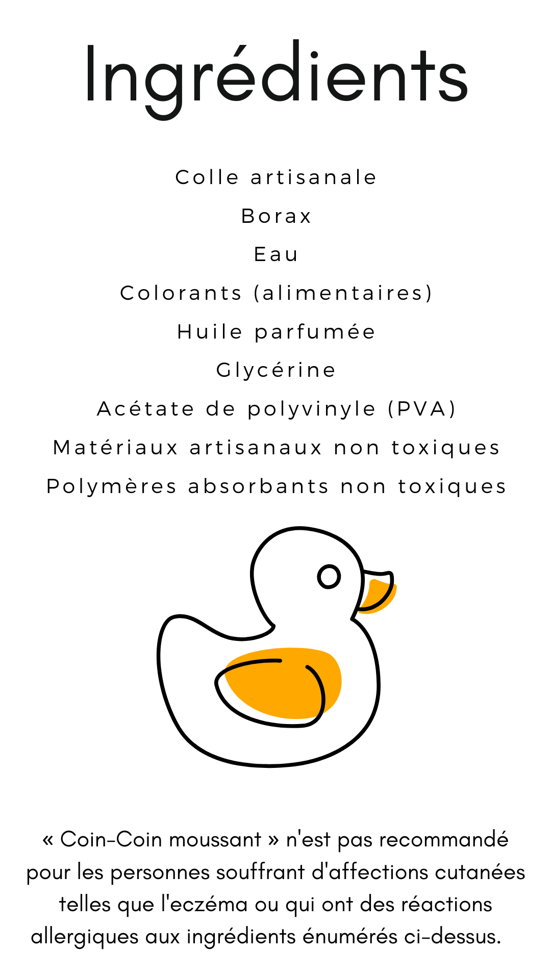 Slime «Coin-Coin moussant»