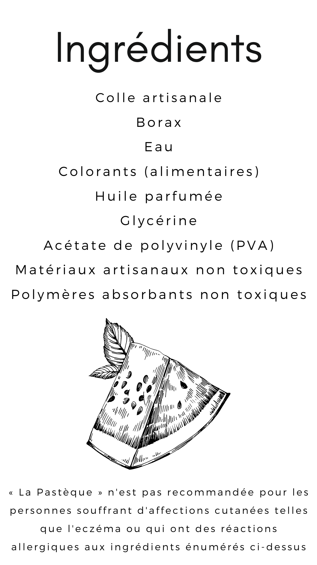 Slime « La Pastèque »