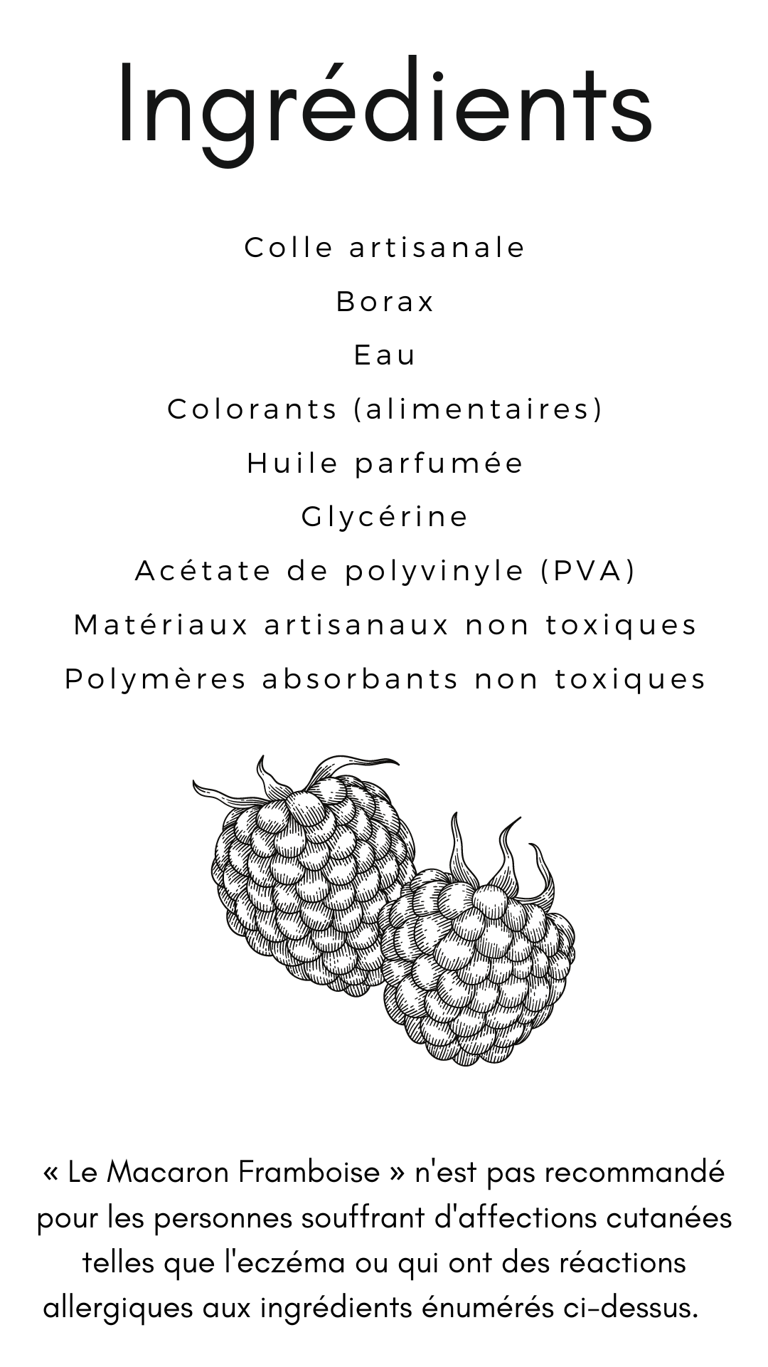 Slime « Le Macaron Framboise »